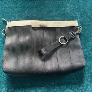 Elegant Black Wristlet Clutch